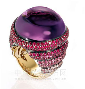 2008 High Jewelry 戒指,中国彩色宝石网
