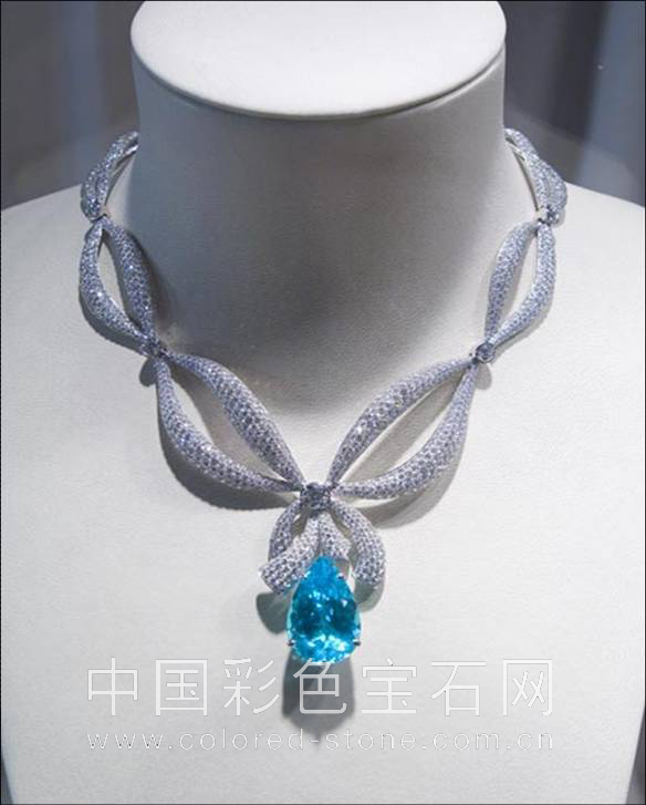 帕拉伊巴碧玺,Paraiba,天然,中国彩色宝石网