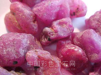 红宝石原石,中国彩色宝石网