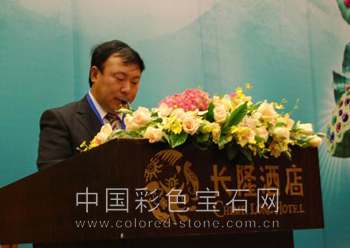 第13届国际彩色宝石协会,ICA,番禺年会,彩色宝石,中国彩色宝石网，中宝协秘书长,孙凤民
