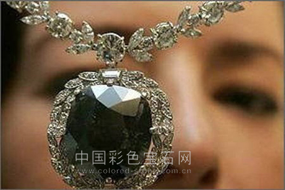 “创世者之眼”黑钻,中国彩色宝石网