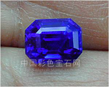 蓝宝石,sapphire,Tanzanite,天然,中国彩色宝石网