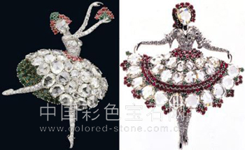 梵克雅宝、“芭蕾”系列、中国彩色宝石网