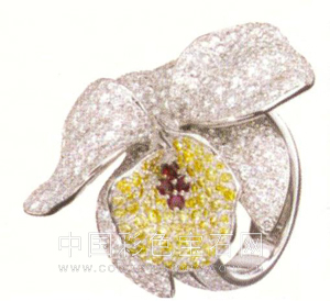 Cartier、彩宝与服饰搭配、中国彩色宝石网