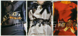 Dolce & Gabbanna、彩宝与服饰搭配、中国彩色宝石网