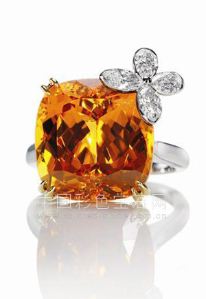 哈利温斯、Harry Wiston、彩宝蝶舞系列、中国彩色宝石网