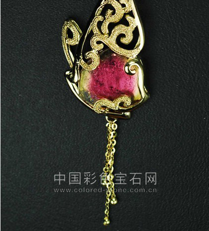 碧玺，西瓜碧玺,彩色宝石网
