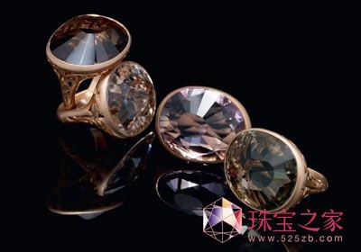 烟晶,白水晶,紫晶,绿紫晶